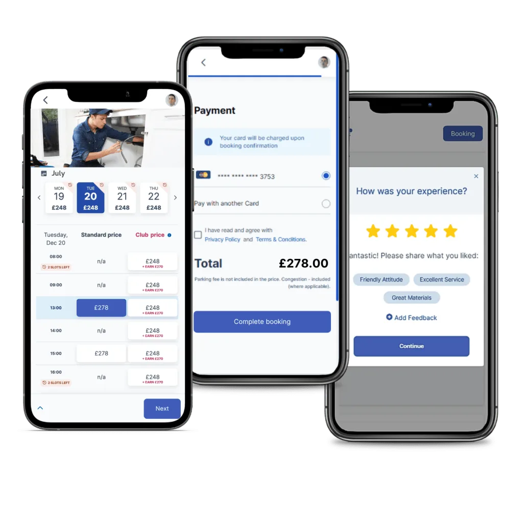 Plumbing Business App ServiceOS